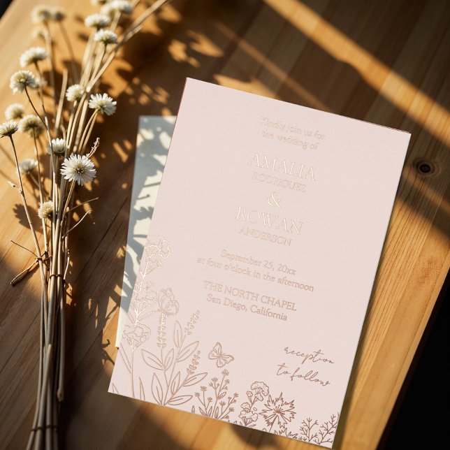 Meadow Flowers Misty Rose Wedding (Creator Uploaded)