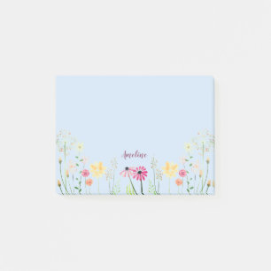 Meadow Flowers Post-it Notes