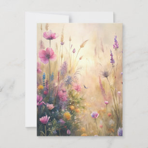 Meadow Flowers Postcard