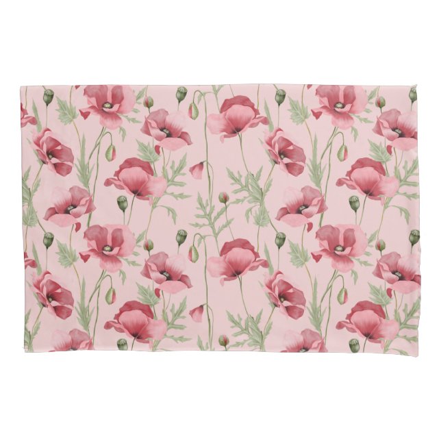 Meadow flowers prints country house  pillowcase (Front)