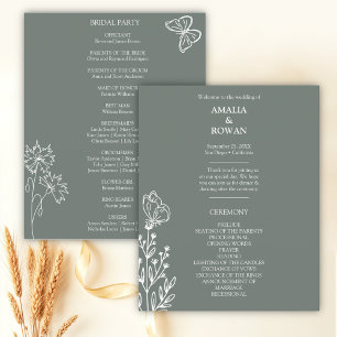 Meadow Flowers Sirocco Wedding Budget Program