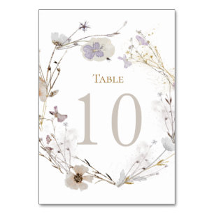 meadow flowers Table Number 10