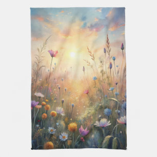 Meadow Flowers Tea Towel