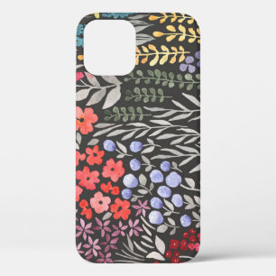 Meadow Flowers: Watercolor Floral Seamless iPhone 12 Case
