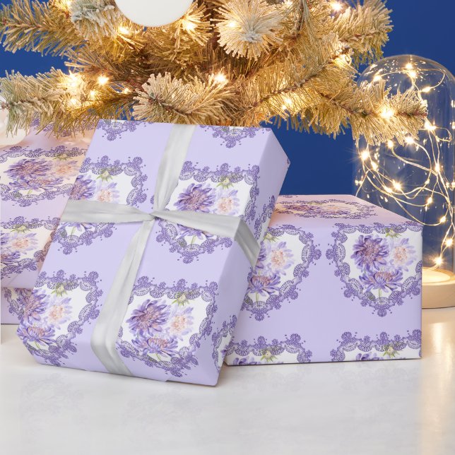 meadow flowers wrapping paper (Holidays)
