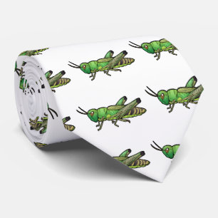 Meadow Grasshopper Tie