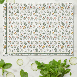 Meadow Kitchen Botanical Towel