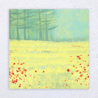 Meadow Landscape Painting