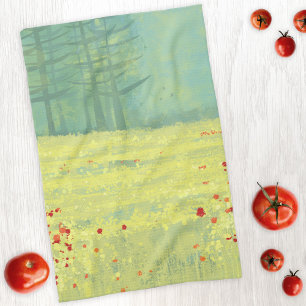 Meadow Landscape Tea Towel