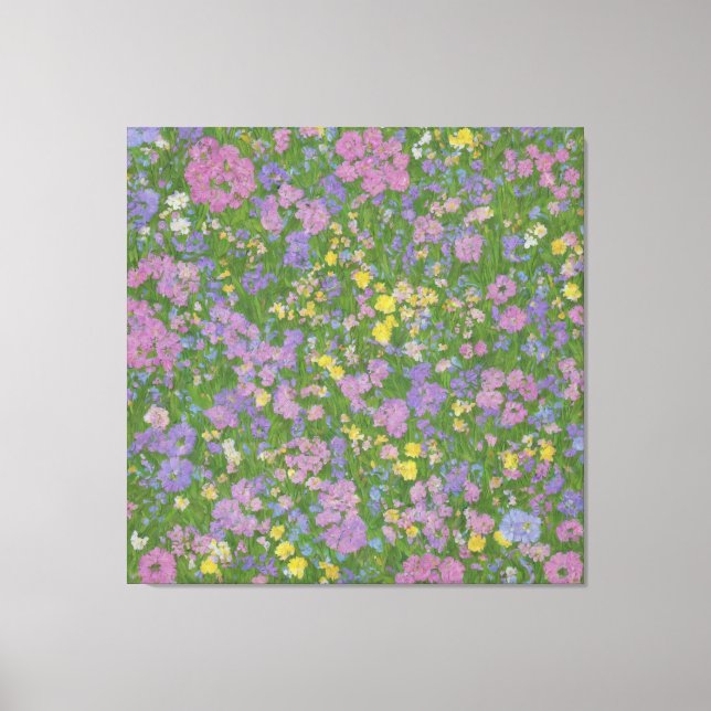 Meadow Love C Canvas Print (Front)