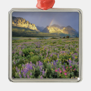 Meadow of Wildflowersnear Lake Sherbourne in Metal Tree Decoration