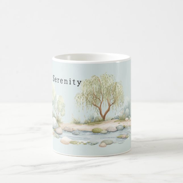 Meadow River Serenity Coffee Mug (Center)