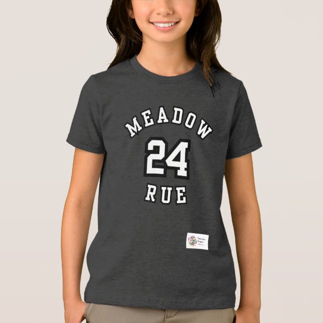 Meadow Rue Sports Lettering Shirts (Front)