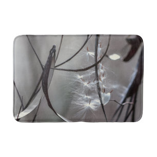 Meadow Seeds and Pods Fall Bath Mat