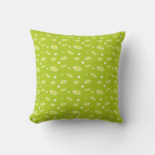 Meadow Stars Daisy Flowers Cushion