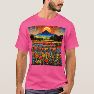 Meadow Sunset 2 Active T-Shirt