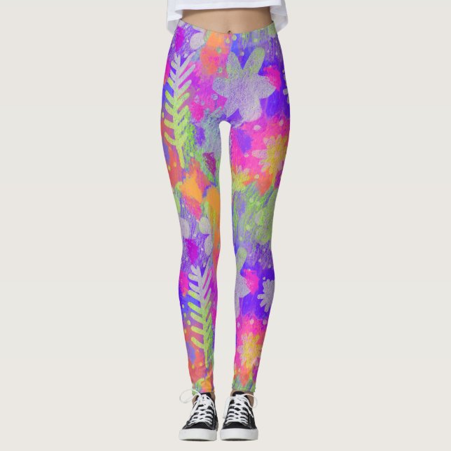 Meadow sunset leggings (Front)