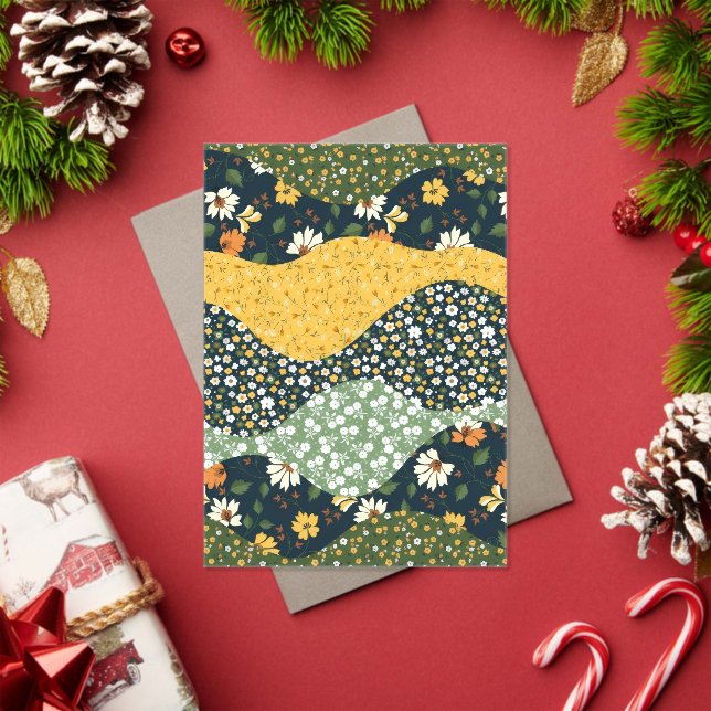 Meadow Waves Acrylic Invitations (Insitu (Holiday))