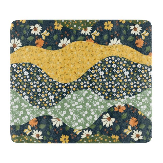 Meadow Waves Cutting Board (Front)