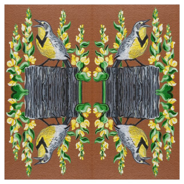Meadowlark Fabric (Swatch)