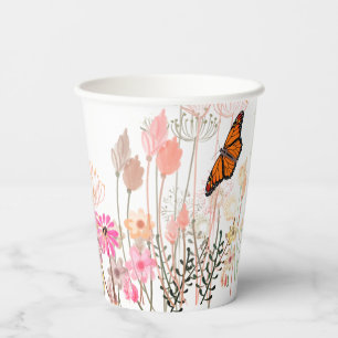 Meadows Butterfly Paper Cups