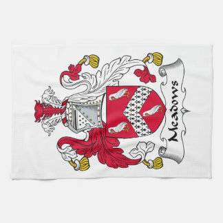 Meadows Family Crest Tea Towel