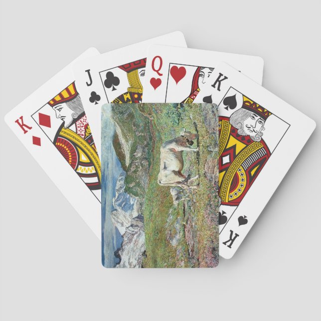 Meadows in Spring Playing Cards (Back)
