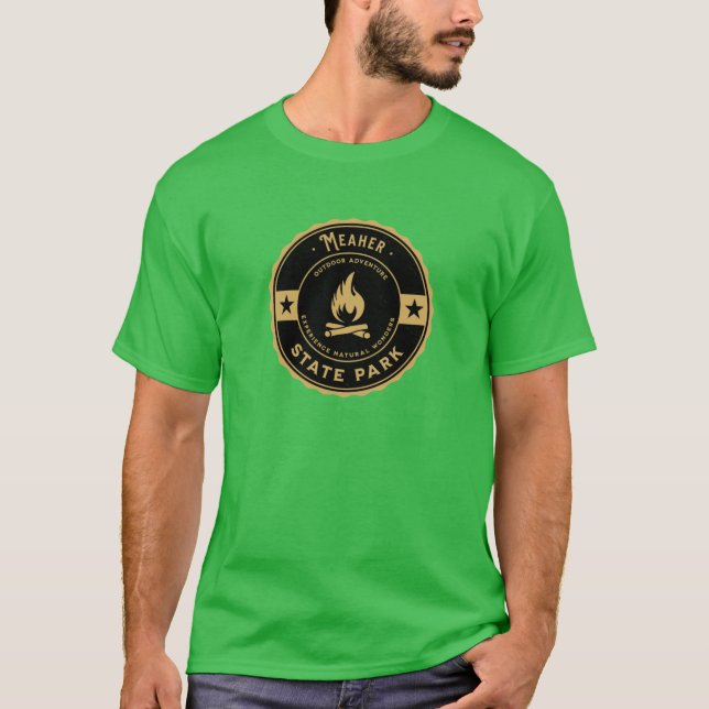Meaher State Park Alabama Oversized T-Shirt (Front)