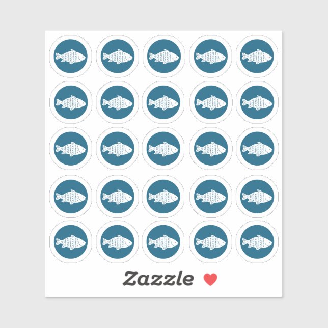 Meal Choice Fish Sticker (Sheet)