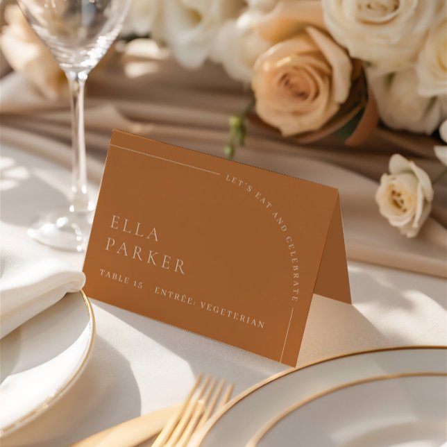 Meal Choice Place Card Boho Wedding Guest Place (Meal Choice Place Card Boho Wedding Guest Place)