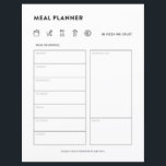 Meal Planner Family Meals Weekly Menu Organiser<br><div class="desc">This daily meal planner is perfect for setting up the weekly menu for home.</div>
