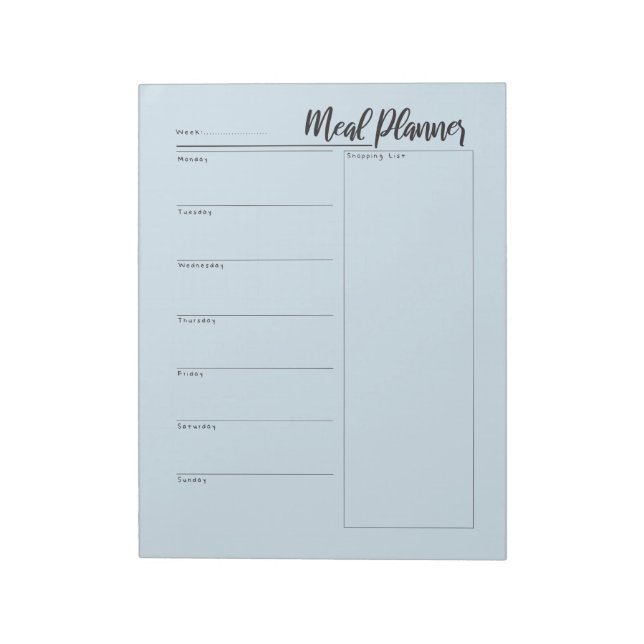 Meal planner notepad (Rotated)