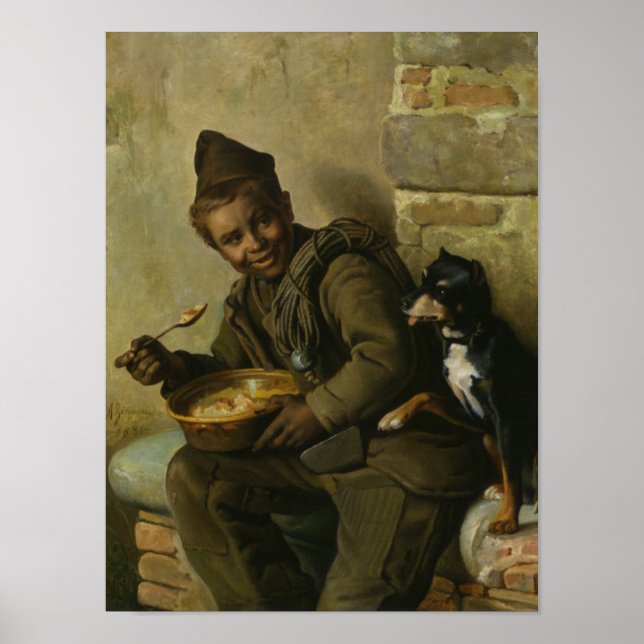 Meal Time for the Chimney Sweep Poster (Front)