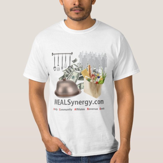 MEALSynergy - T-Shirt - Guys  (Front)