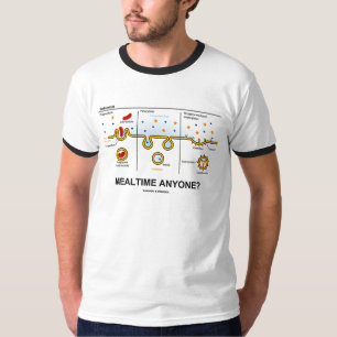 Mealtime Anyone? (Endocytosis Digestion Humour) T-Shirt