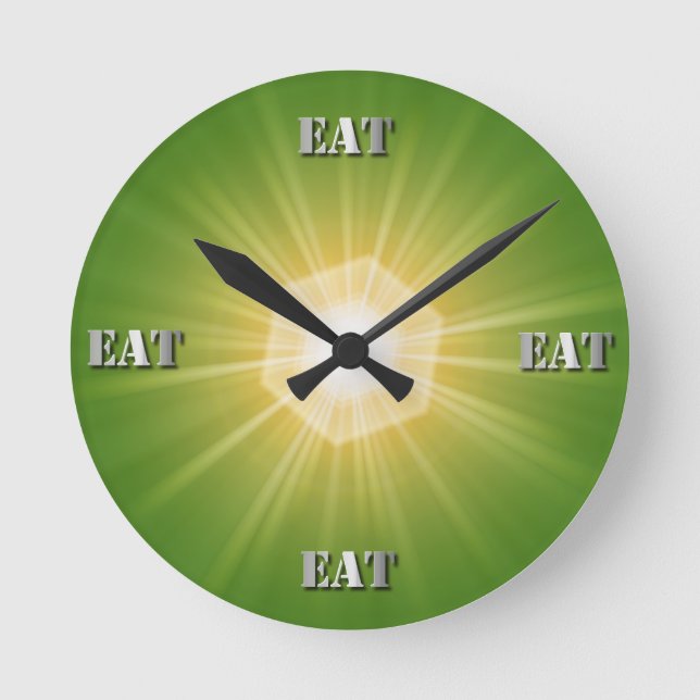 Mealtime Round Clock (Front)