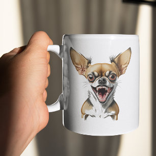 Mean Chihuahua   Funny Dogs Coffee Mug