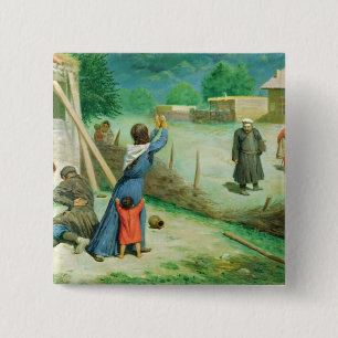 Mean Collection, 1891 15 Cm Square Badge