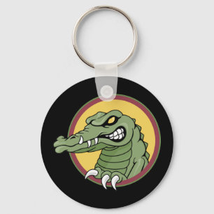 Mean Gator Key Ring