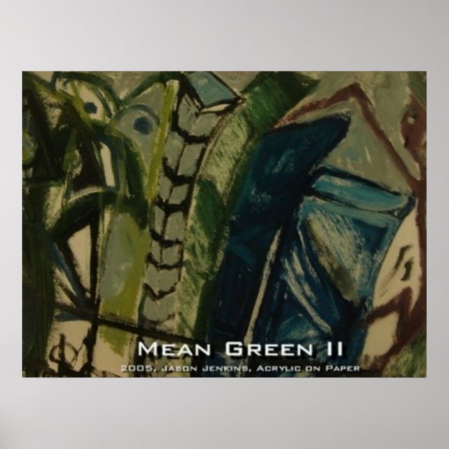 MEAN GREEN II POSTER (Front)