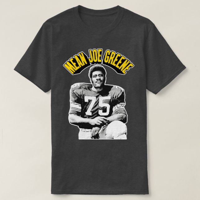 Mean Joe Greene Retro  Fan Design T-Shirt (Design Front)