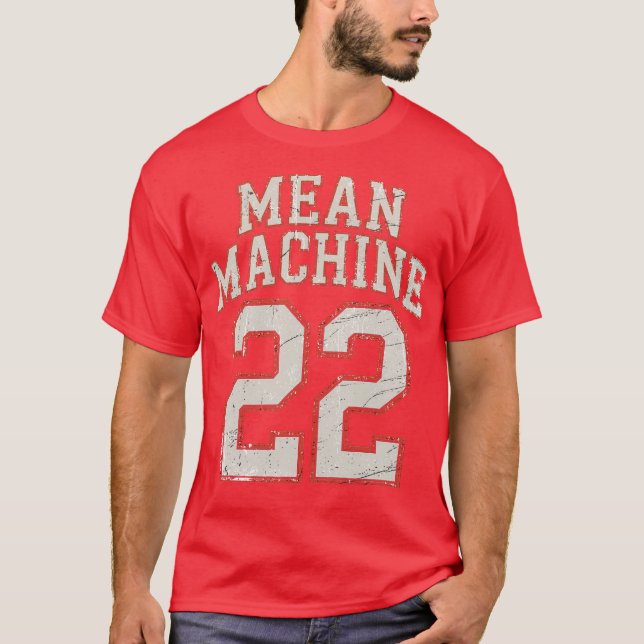 Mean Machine Football Jersey T-Shirt (Front)