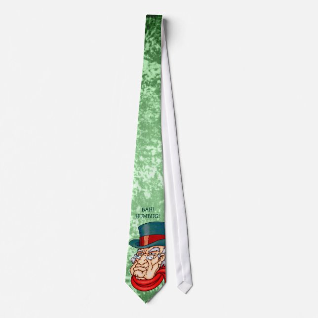 Mean Old Scrooge Tie (Front)