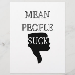 Mean People Suck