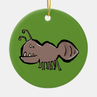 mean termite ceramic tree decoration