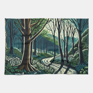 Meander Tea Towel