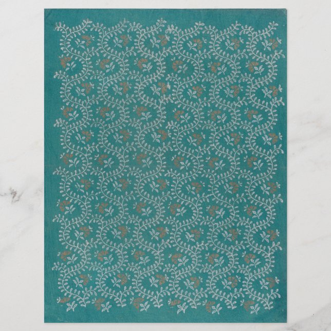 Meandering Vine Scrapbook Paper (Front)