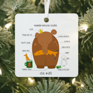 Meanderventures Toolkit No. 480 Otis Metal Tree Decoration