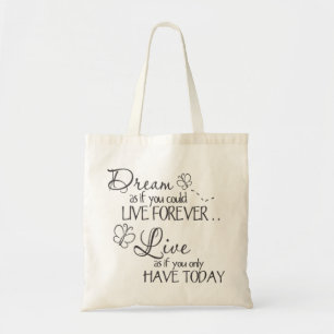Meaning Black Quotes For Life Tote Bag