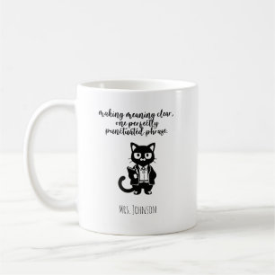 Meaning Clear Perfectly Punctuated Phrase Grammar Coffee Mug